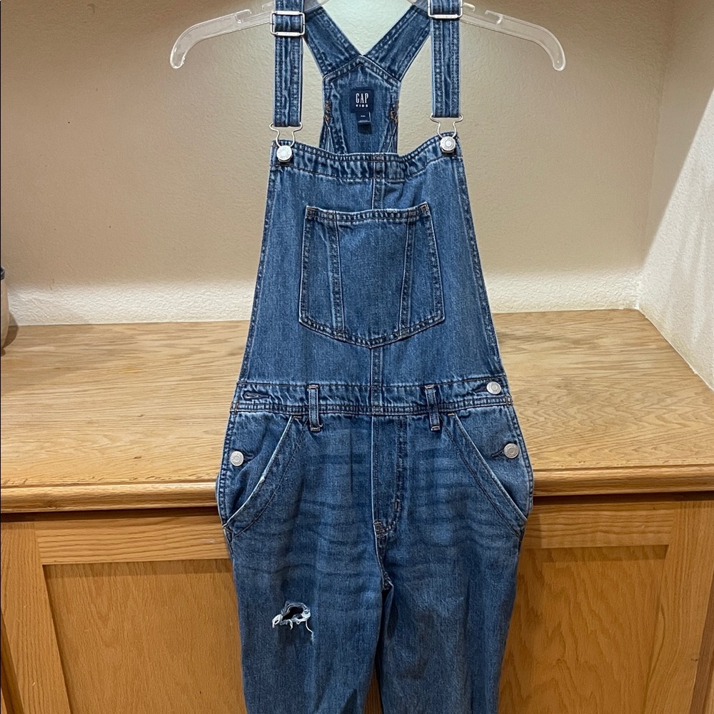 GAP Kids Blue Denim Overalls